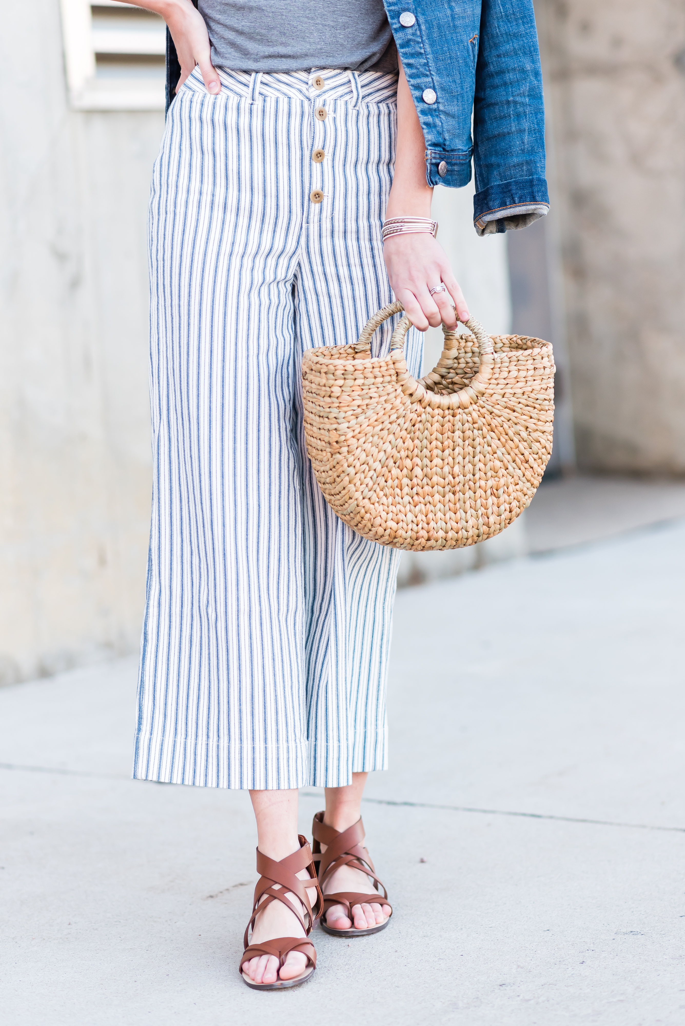 Madewell Striped Pants - Midwest In Style