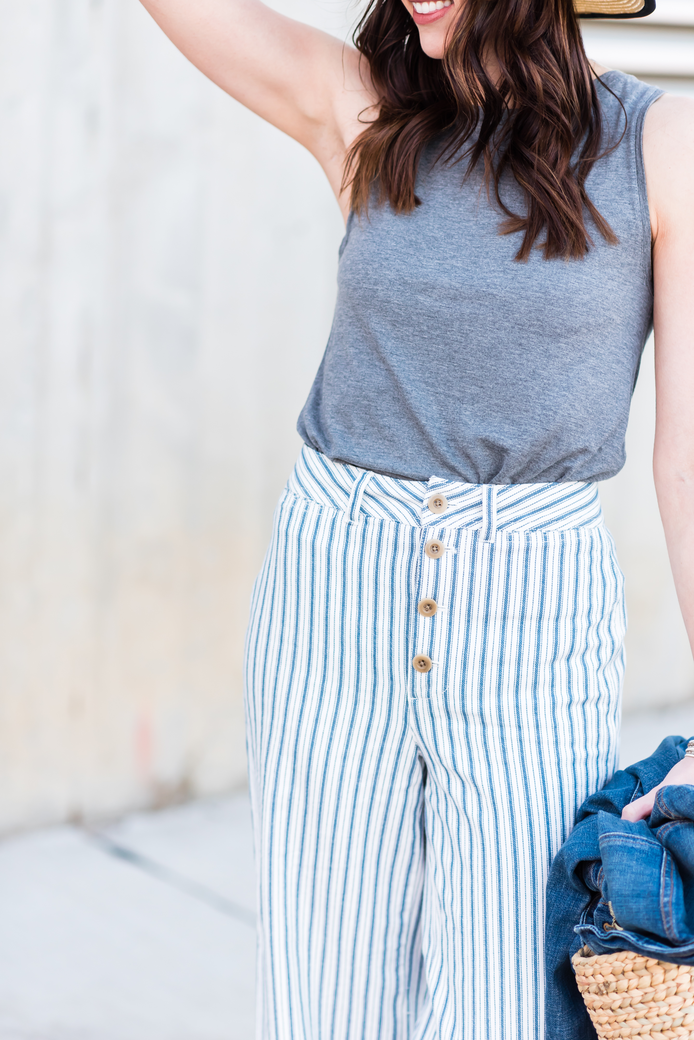 Madewell Striped Pants - Midwest In Style