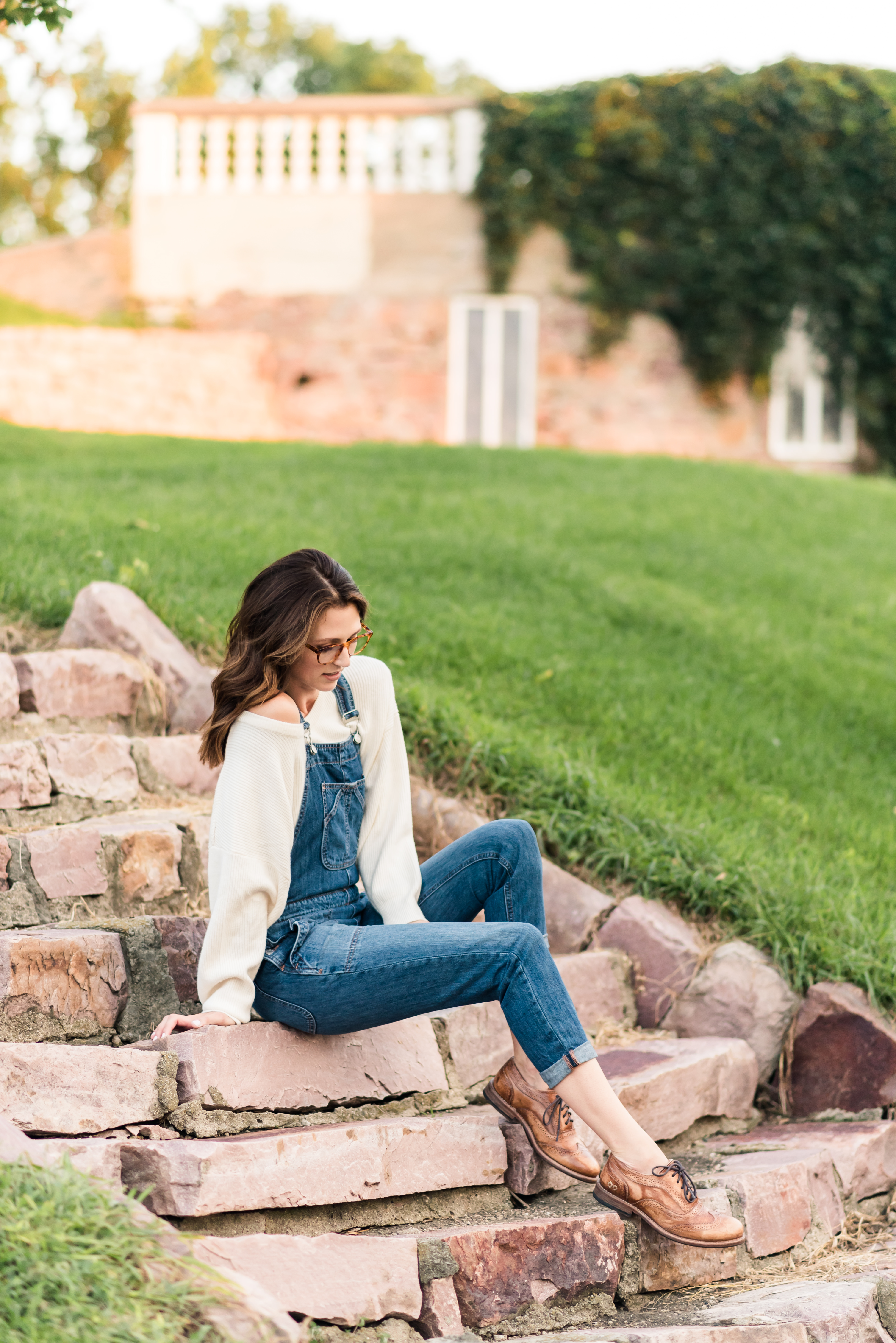 Overalls Styled for Fall - Midwest In Style