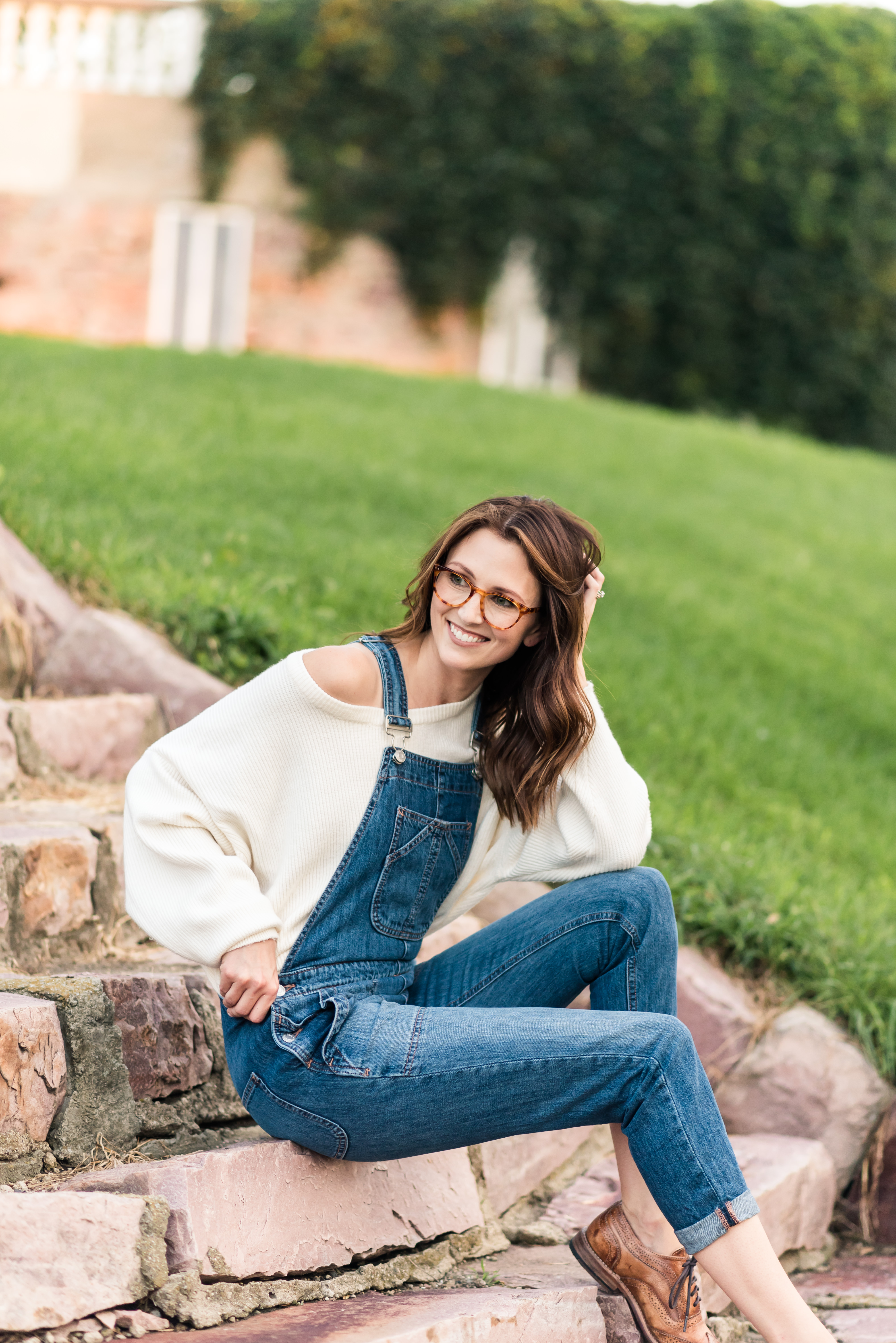 Overalls Styled for Fall - Midwest In Style